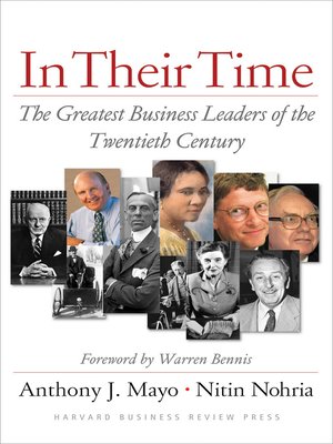 cover image of In Their Time